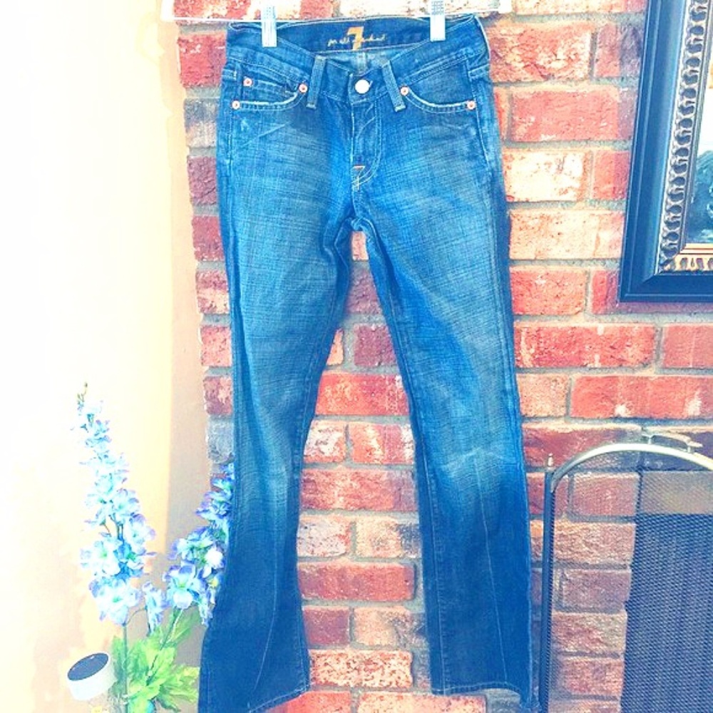 7 for all mankind- Size 24 High Waist Flare Leg